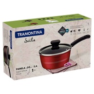 Panela Antiaderente Sicília 20cm Tramontina – Vermelha! - imagem 2