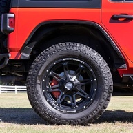 Rough Country Tampas de Pinça de Freio Vermelhas para Jeep Wrangler JK (2007-2018) - Estilo e Proteção Premium - imagem 3