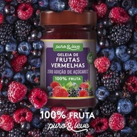 GELÉIA DE FRUTAS VERMELHAS 100% FRUTA PURO & LEVE - 230G - imagem 4
