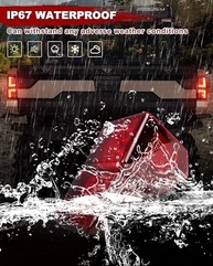 Luzes Traseiras LED Vermelhas para Polaris Ranger 1000/XP/Crew (2018-2025) - Upgrade Essencial - imagem 3