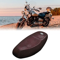 Capa de Assento Moto XL 3D Respirável - Conforto e Estilo Preto Vermelho - imagem 3