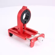Suporte de Celular Alumínio para Moto e Bicicleta - Ajustável e Articulado (Vermelho) - imagem 5