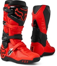 Botas Fox Racing Motion Motocross Vermelho Fluorescente - Performance e Conforto para Pilotos - imagem 2