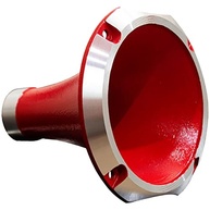 Corneta Boca Cone Rosca Alumínio Jarrão Caneca Vermelho - Som Potente! - imagem 2