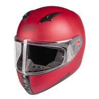 Capacete Peels Icon 23 Classic Vermelho Fosco/Grafite - Segurança e Estilo para sua Moto - imagem 3