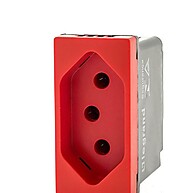 Tomada 10A Pial: Segurança e Design Vermelho - imagem 2