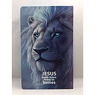 Kit 2 Bíblias Sagrada Capa Dura + Harpa e Jesus em Vermelho - imagem 2