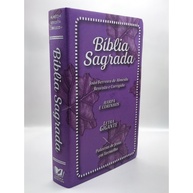Bíblia Sagrada Grande: Harpa e Jesus em Vermelho - imagem 2