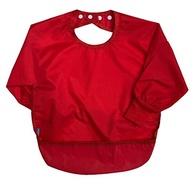 Babador Manga Longa Liso (Vermelho) - imagem 3