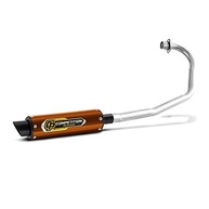 Escapamento Pro Tork Next Vermelho para Yamaha YBR 125 Factor (2009-2013) - Ronco Esportivo e Design Inovador - imagem 3