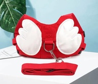 Coleira Guia Infantil com Mochila de Segurança Anti-Perda para Crianças - Extensível 1,5m (Vermelho) - imagem 2