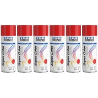 Kit 6 Tintas Spray Vermelho TekBond - Acabamento Profissional para Metais, Madeira e Artesanato - imagem 2