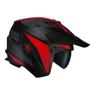 Capacete Norisk Darth 2 X1 Preto e Vermelho Fosco: Estilo e Segurança para Sua Moto - imagem 3