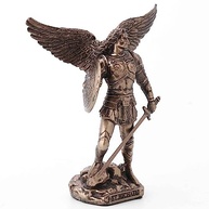 Estatueta do Arcanjo São Miguel em Bronze - 10 cm | Veronese Design - imagem 5