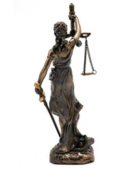 Estátua da Justiça Themis Veronese 78123 - Simbolo de Equilíbrio e Autoridade - imagem 3