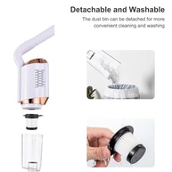 Aspirador de Pó Vertical Portátil Sem Fio: Limpeza Potente e Versátil para Casa e Carro - imagem 5