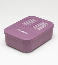 Lancheira Bento Box em Silicone Twibex Lilás - Prática, Segura e Versátil - imagem 4