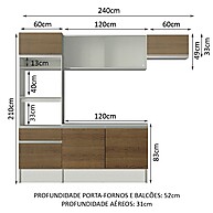 Cozinha Madesa Topazio: Completa e Versátil! - imagem 2