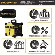 Solda MIG Sem Gás Sinérgica EVALD: Fácil e Versátil! - imagem 2