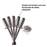 Rebite Pop Repuxo: Fixação Forte e Versátil! - imagem 2