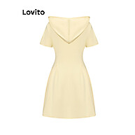 Vestido Feminino Lovito: Casual, Liso e Versátil - imagem 2