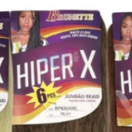 Jumbão Hiper X 400g: Cabelo Sintético Macio e Versátil - imagem 1