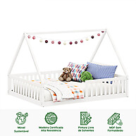 Cama Infantil Montessoriana Ravi: Segura, Moderna e Versátil - imagem 2