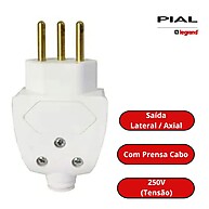 Plug Macho Pial: Conexão Segura e Versátil - imagem 2