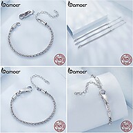 Corrente Prata 925 Bamoer: Elegância Versátil - imagem 2
