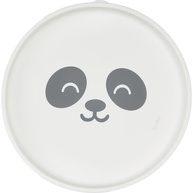 Pratinho em Silicone com Ventosa Gumy Off-White - Seguro, Higiênico e Versátil para Bebês - imagem 1