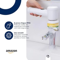 Escova Elétrica Multifuncional com Cabeças Intercambiáveis - Potente e Versátil para Limpeza Profunda - imagem 4