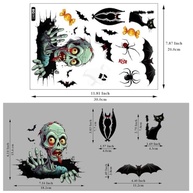 Adesivos de Halloween e Inverno - Decoração Festiva Versátil com Designs Divertidos e Fofos - imagem 3