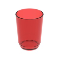 Copo 500ml Transparente Vermelho - Moderno e Versátil para Bebidas - imagem 1