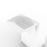 Tanque de Plástico Branco 23L - 28x55x43 cm | Resistente e Versátil para Armazenamento - imagem 5