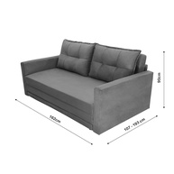 Sofá-Cama Trancoso: Conforto e Versatilidade! - imagem 2