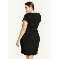 Vestido Transpassado Preto: Elegância e Versatilidade - imagem 2