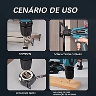 Furadeira Parafusadeira Mondial 12V: Potência e Versatilidade - imagem 2