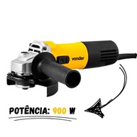 Esmerilhadeira VONDER 900W: Potência e Versatilidade - imagem 2