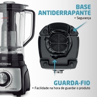 Liquidificador Mondial L1100: Potência e Versatilidade - imagem 2