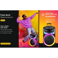 Caixa de Som 850W RMS: Potência e Versatilidade! - imagem 2