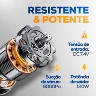 Aspirador Portátil Sem Fio 3 em 1: Potência e Versatilidade para Seu Carro e Casa - imagem 5