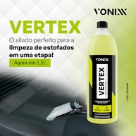 Vertex 1,5L - Limpeza Profunda para Estofados e Tecidos com Removedor de Sujeira da Vonixx - imagem 3