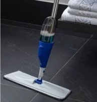 Mop Spray Vertical com Reservatório 380ml - Refil Lavável para Pisos de Cerâmica e Madeira - imagem 5