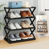 Sapateira Organizadora Vertical 4 Andares - Design Moderno e Compacto para Tênis, Sapatos e Chinelos - imagem 2