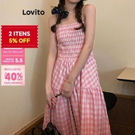 Vestido Alça Spaghetti: Elegância Casual Lovito - imagem 1