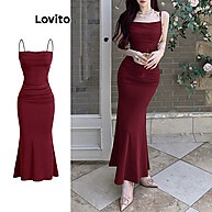 Vestido Assimétrico Lovito: Glamour e Conforto! - imagem 1