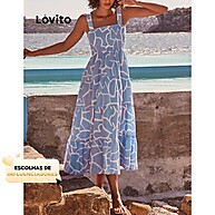 Vestido Bata Feminino Lovito: Estilo e Conforto! - imagem 1
