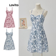 Vestido Boho Floral com Fenda Lovito: Estilo e Elegância - imagem 1