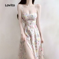 Vestido Boho Floral Lovito: Elegância e Conforto - imagem 1