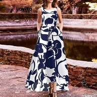 Vestido Boho Floral Lovito: Estilo e Conforto! - imagem 1